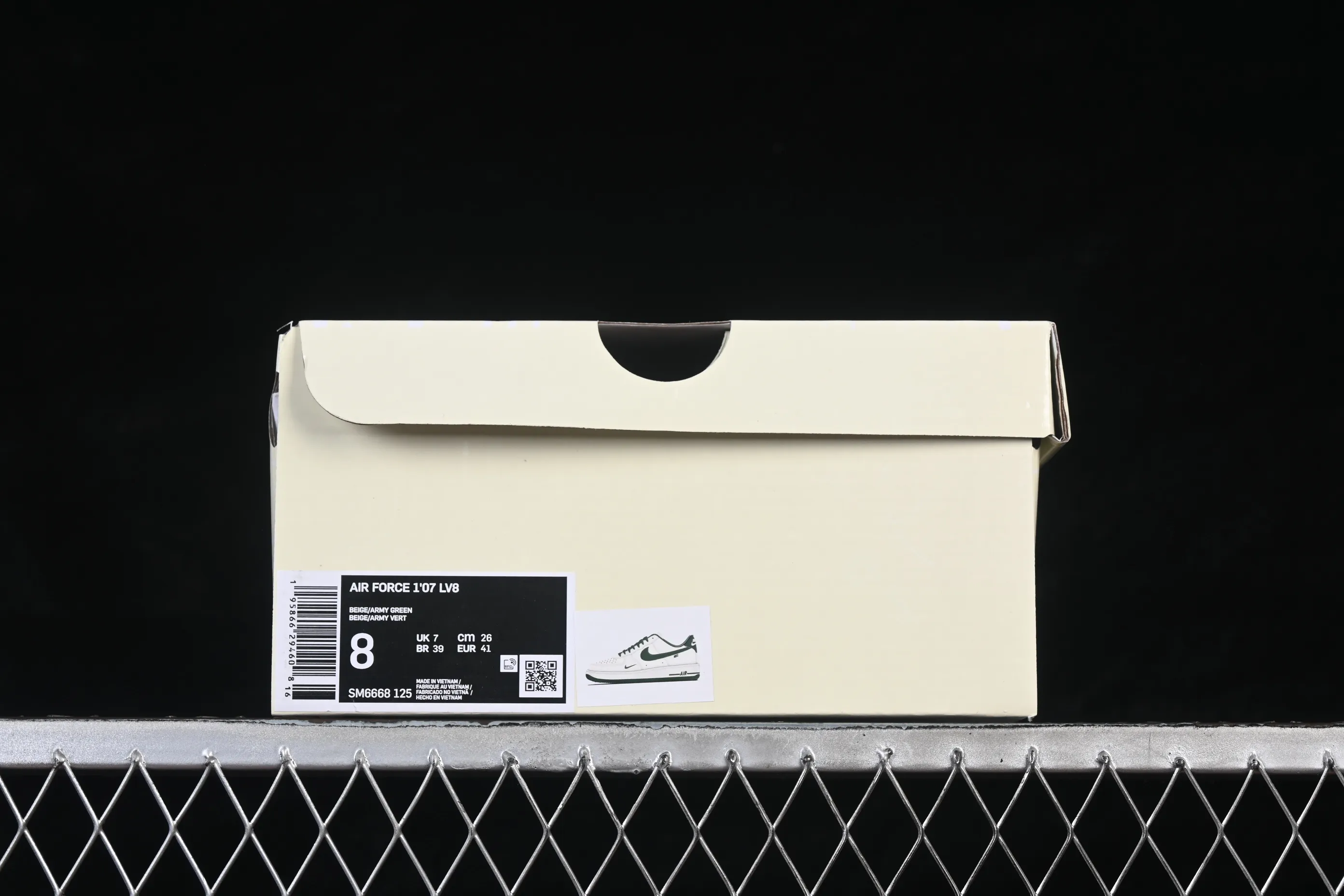 All categories Nk Air Force 1 Air Force series Nk Air Force 1 Low Air Force low-top Nike Air Force 1'07 Low tree pattern dark green Air Force 1 low-top casual sneakers SM6668-125